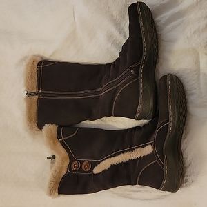 BareTraps Elister fur-lined boots size 9